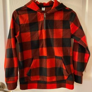 Old Navy Boys Fleece Half Zip Hoodie Sweatshirt